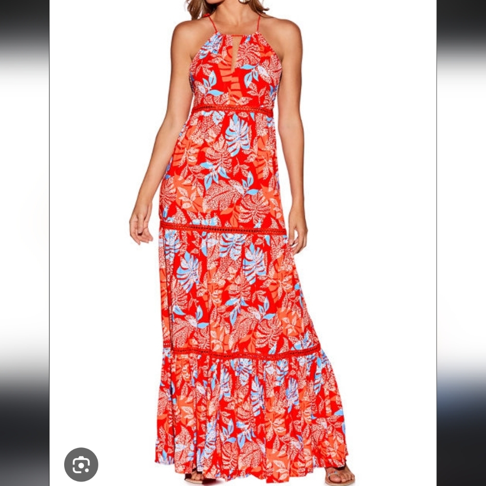 Red Carter dress like new